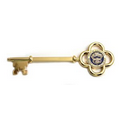 3-D Die-cast 5-1/2 " Gold Plated Key